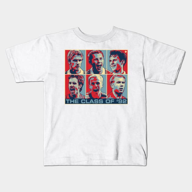 The Class of '92 Kids T-Shirt by DAFTFISH